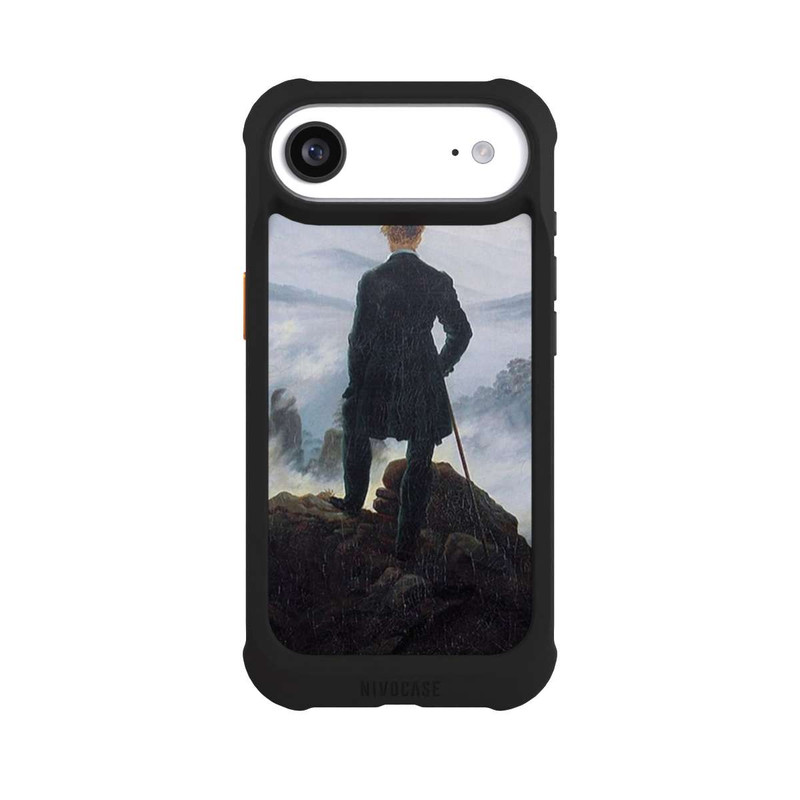 iPhone Air NIVOmax Le Vagabond au-dessus de la Mer de Brouillard