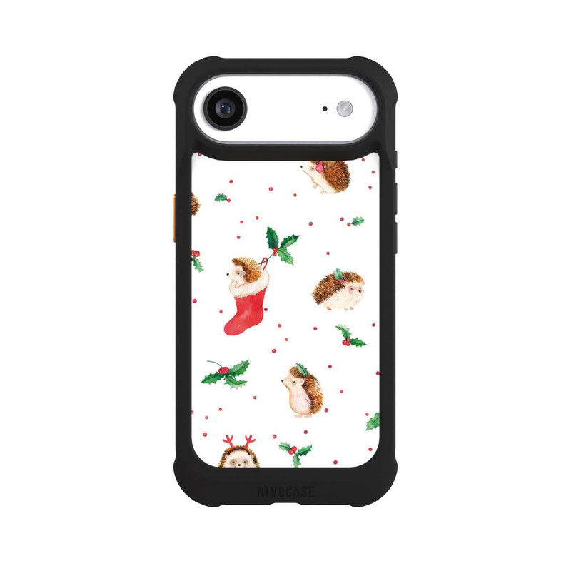 iPhone Air NIVOmax Christmas Cute Hedgehog