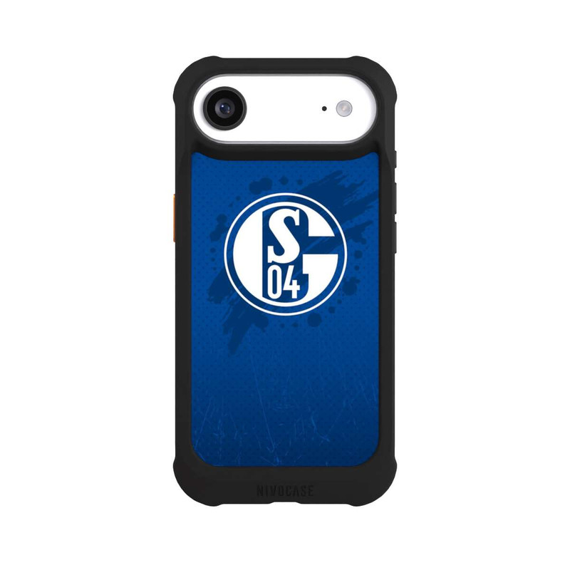 iPhone Air NIVOmax Schalke 04 Farbe Fleck Blau