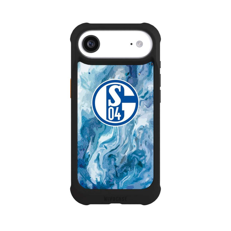iPhone Air NIVOmax Schalke 04 Flüssig Blau