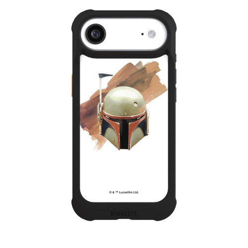 Apple iPhone Air NIVOmax Boba Fett Helmet White