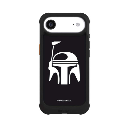 Apple iPhone Air NIVOmax Boba Fett Helm Schwarz