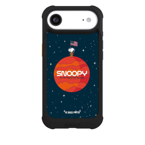 Apple iPhone Air NIVOmax Snoopy Space Traveller Orange