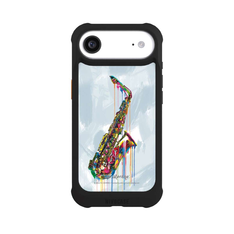 iPhone Air NIVOmax Saxophone Art par P.D. Moreno