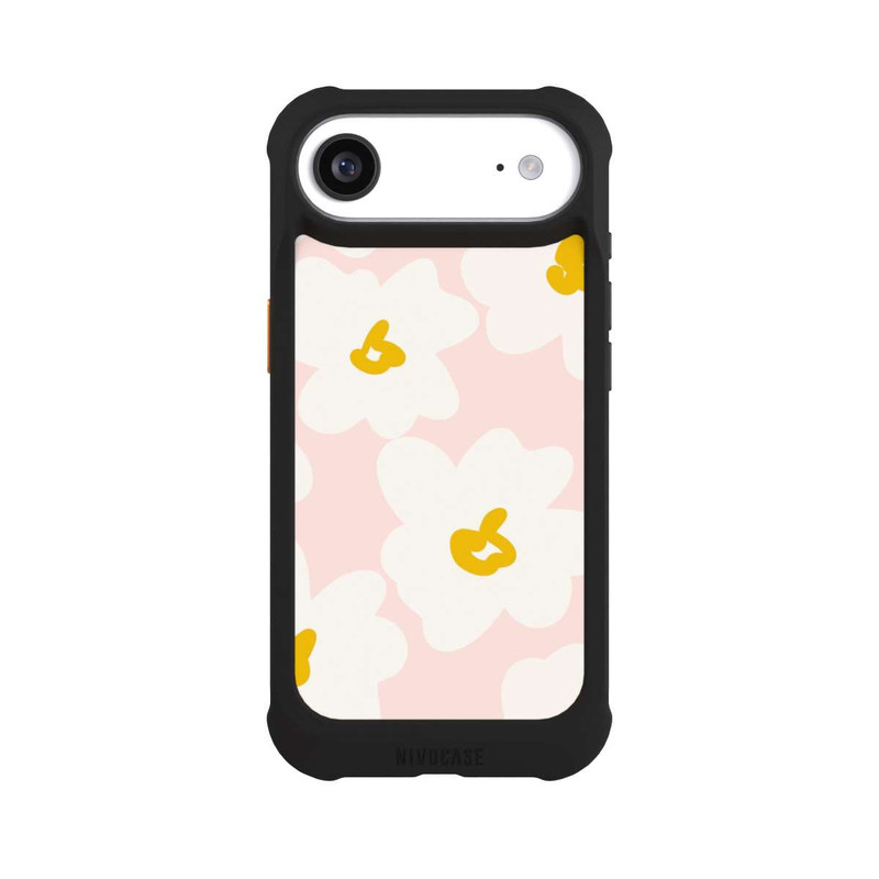 iPhone Air NIVOmax Retro Flower Wall Daisy Apricot