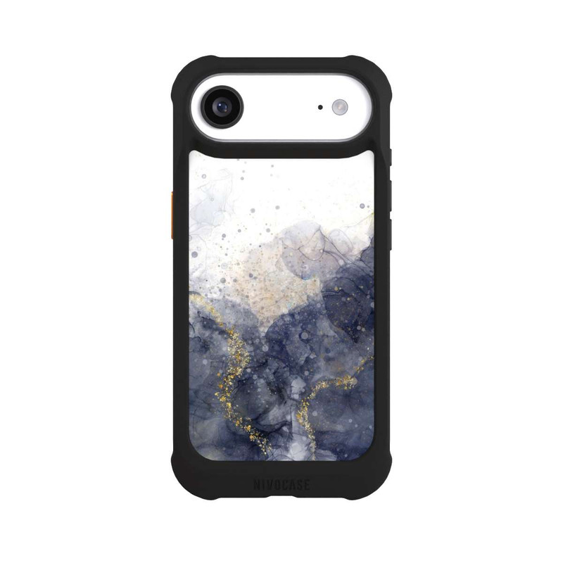 iPhone Air NIVOmax Encre Alcool Bleue Glamour