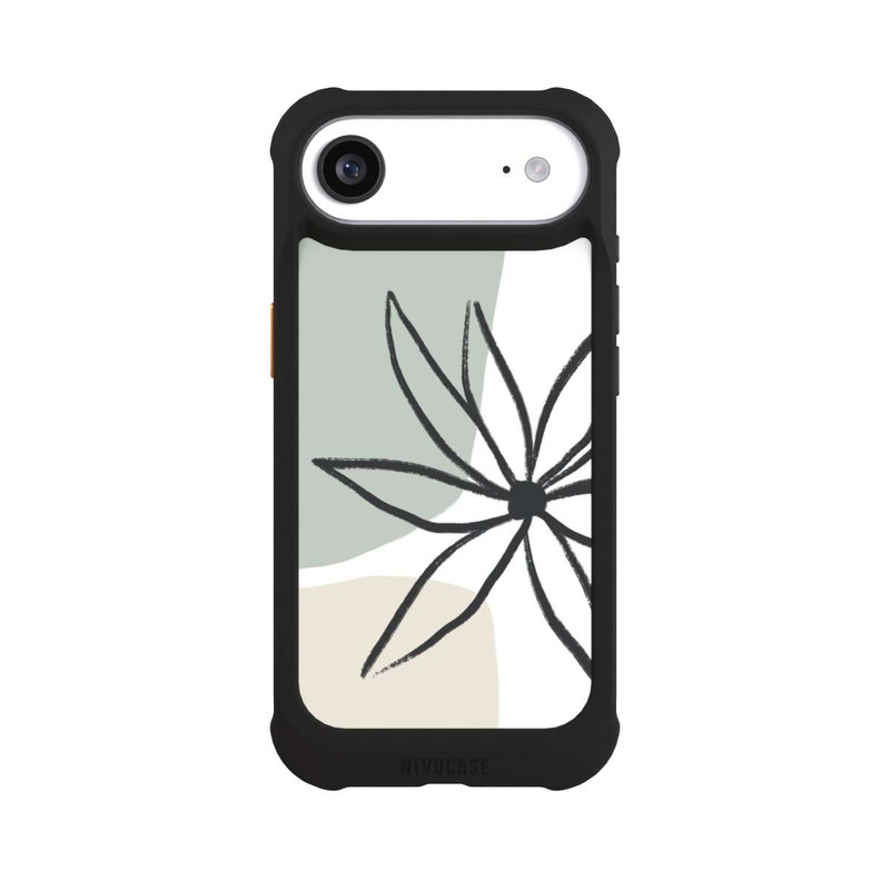 iPhone Air NIVOmax Blume Minze und Sahne