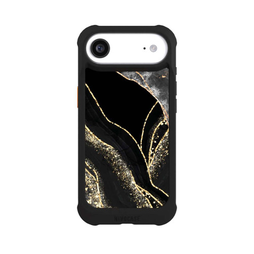 Apple iPhone Air NIVOmax Dark Marble Gold