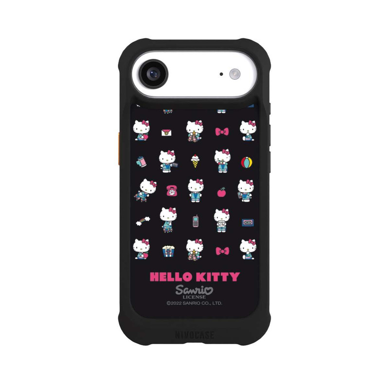 iPhone Air NIVOmax Hello Kitty 90s Schwarz