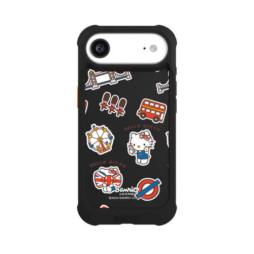 Apple iPhone Air NIVOmax Hello Kitty Londoner Abzeichen Transparent