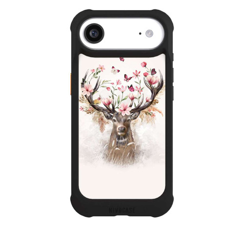 Apple iPhone Air NIVOmax Hirsch Blumen Geweih