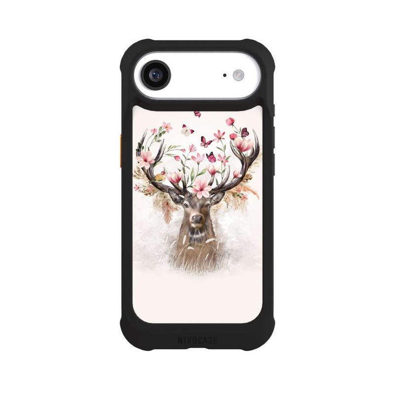 iPhone Air NIVOmax Cerf & Fleurs