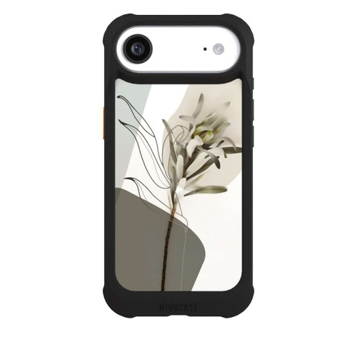 Apple iPhone Air NIVOmax Boho Line Art Olivgrün