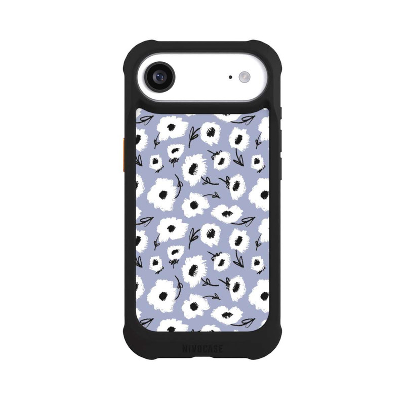 iPhone Air NIVOmax Pattern Fleurs Lilas