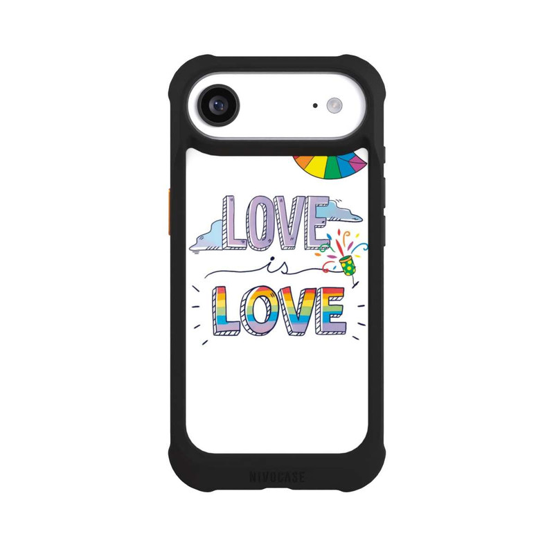 iPhone Air NIVOmax Love Is Love Rainbow