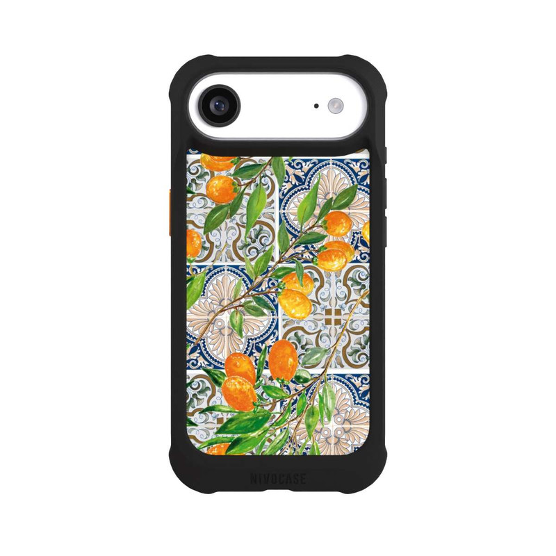 iPhone Air NIVOmax Greek oranges pattern