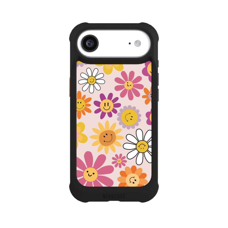 iPhone Air NIVOmax Smiles Pink Flowers