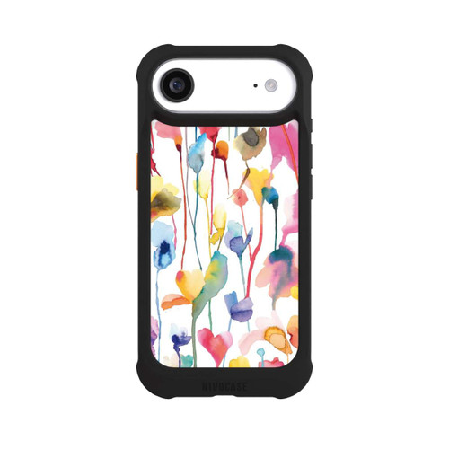 Apple iPhone Air NIVOmax Aquarell Wildblumen bunt