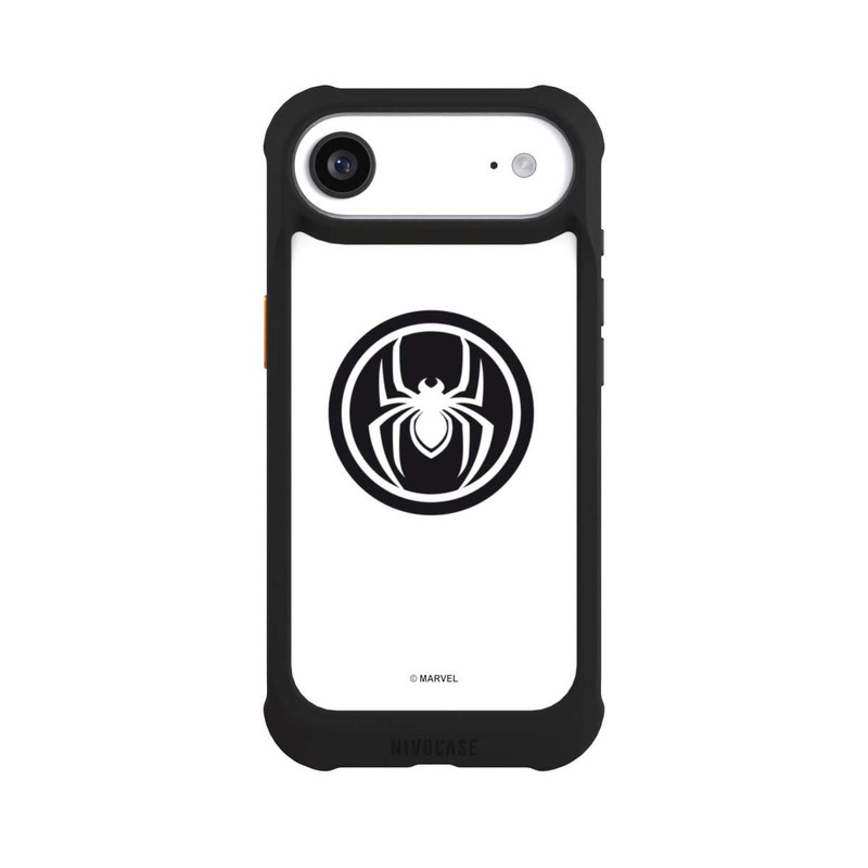 iPhone Air NIVOmax Spider-Man Logo White