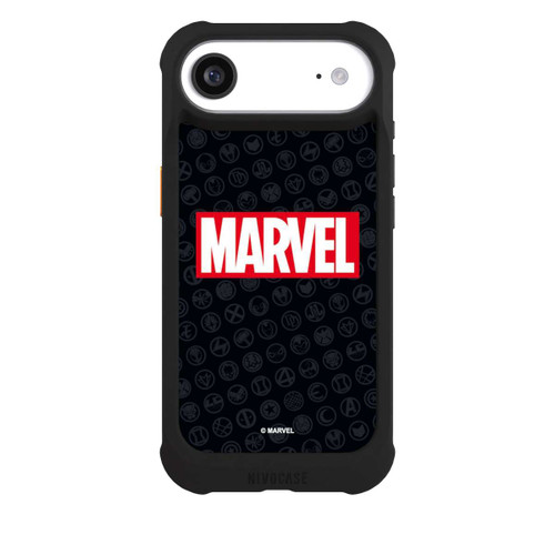Apple iPhone Air NIVOmax Marvel Logo Black Red
