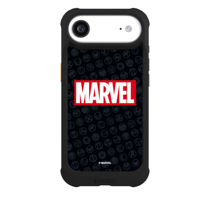 iPhone Air NIVOmax Marvel Logo Black Red 