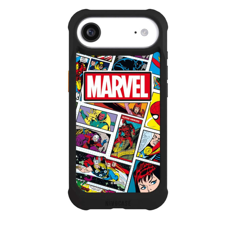iPhone Air NIVOmax Marvel Comic Pattern