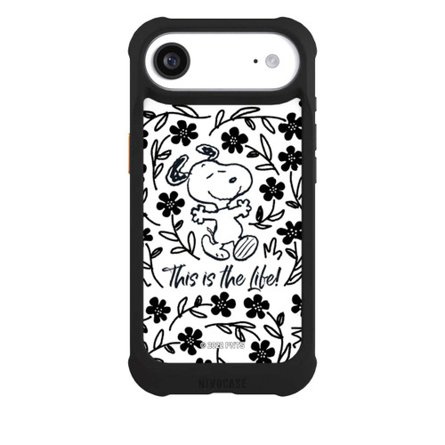 Apple iPhone Air NIVOmax Snoopy Black and White This Is The Life