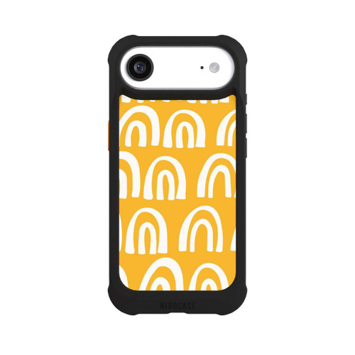 Apple iPhone Air NIVOmax Arcs-en-ciel Peints Jaunes