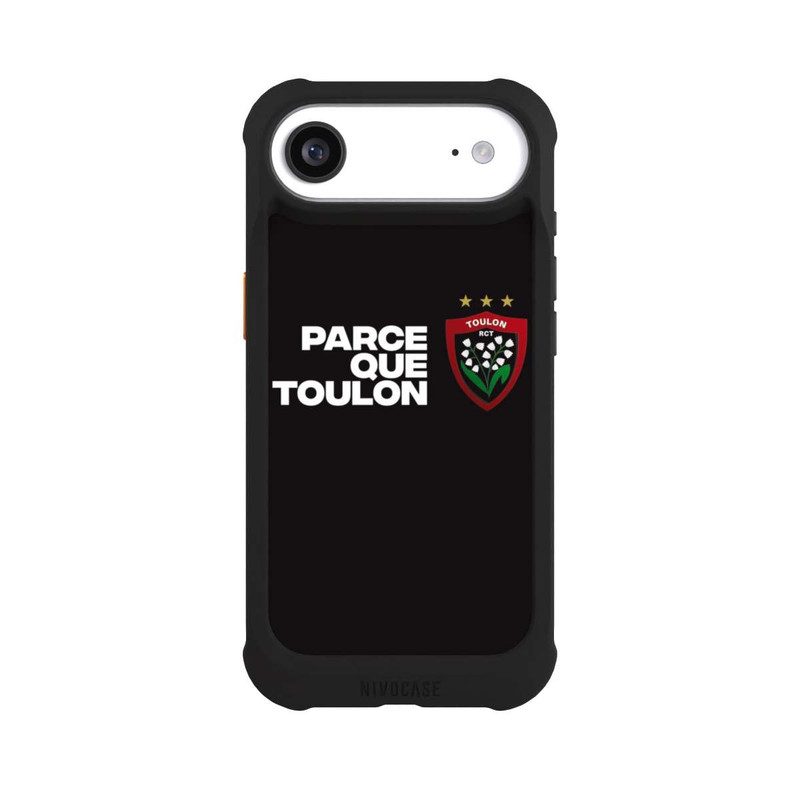 iPhone Air NIVOmax RC Toulonnais PQT Noir