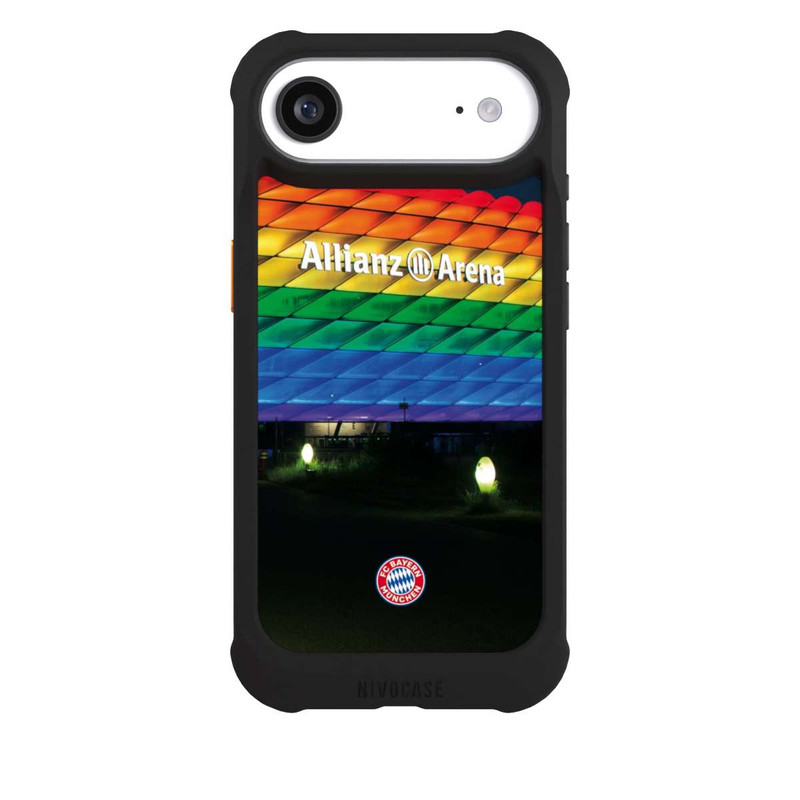 iPhone Air NIVOmax Allianz Arena Regenbogen