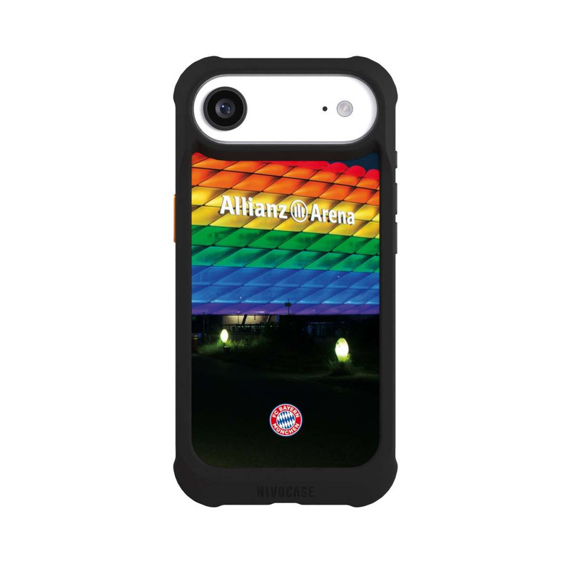 iPhone Air NIVOmax Allianz Arena Regenbogen