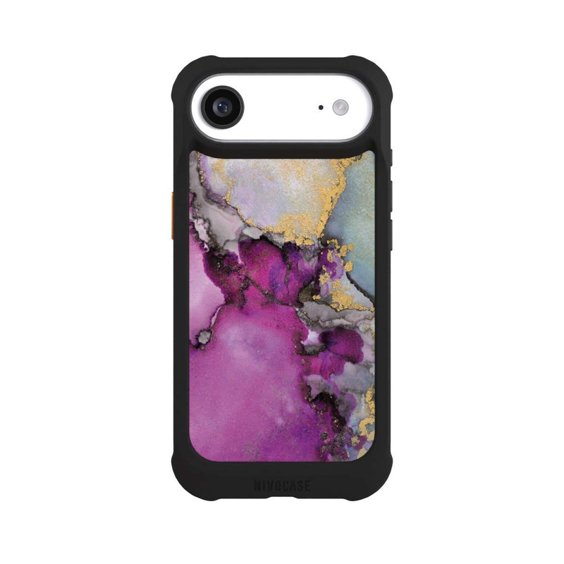 iPhone Air NIVOmax Alcohol Ink Art Pink