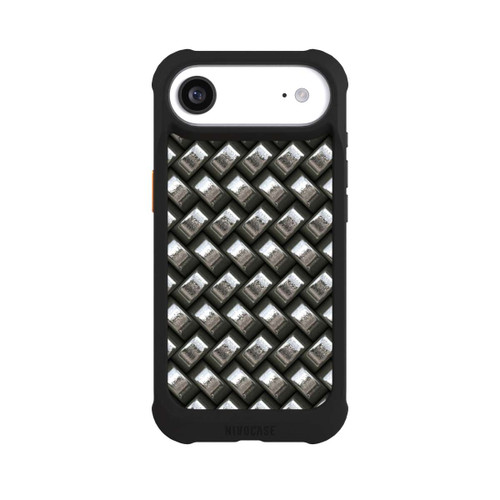 Apple iPhone Air NIVOmax Glamour Silver Metal
