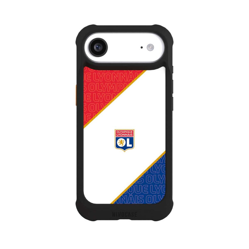 iPhone Air NIVOmax Logo OL rouge et bleu