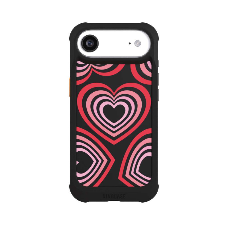 iPhone Air NIVOmax Herzen Transparent