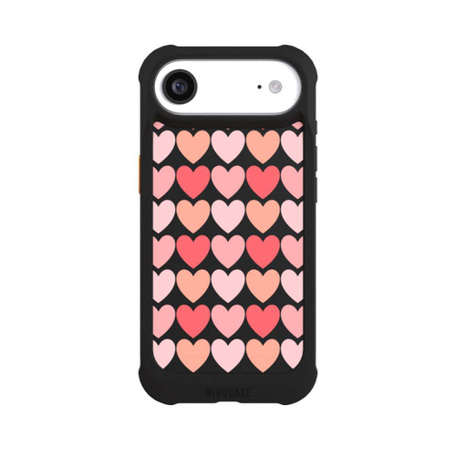 Apple iPhone Air NIVOmax Rosa Schattenherzen