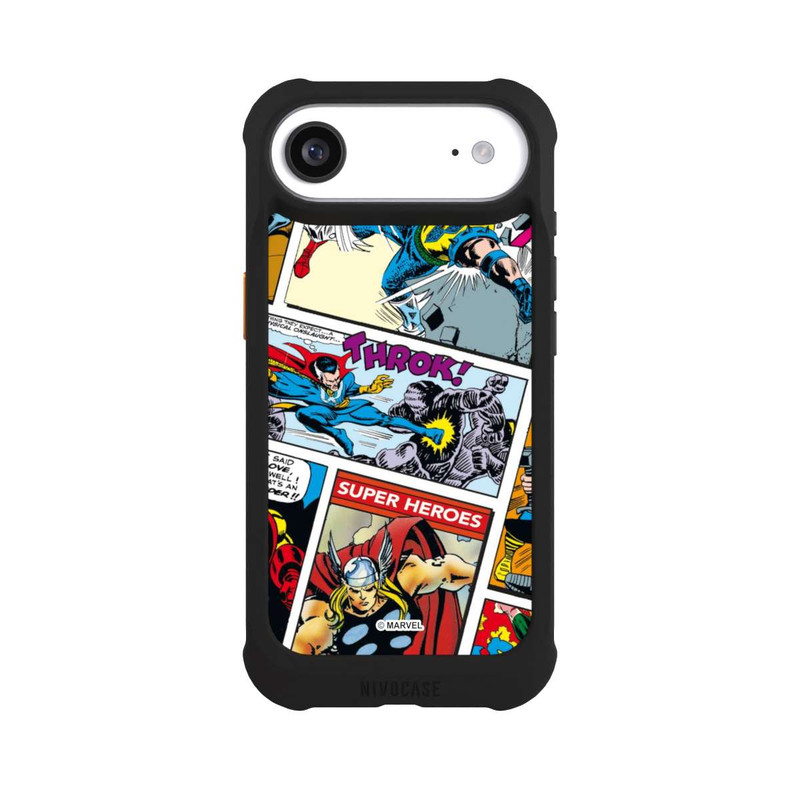 iPhone Air NIVOmax Marvel Retro Comic Blue