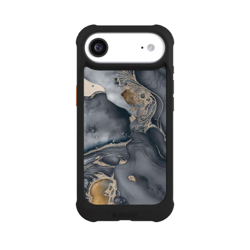 Apple iPhone Air NIVOmax Alcohol Ink Gold Grey