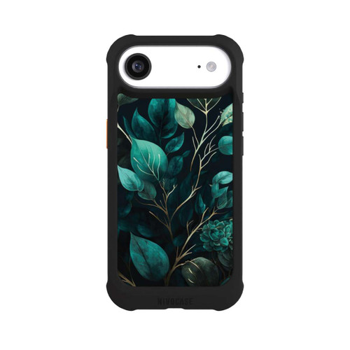 Apple iPhone Air NIVOmax Eucalyptus Dark Background