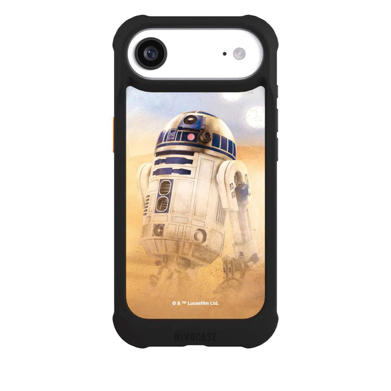 iPhone Air NIVOmax R2D2 in der Wüste
