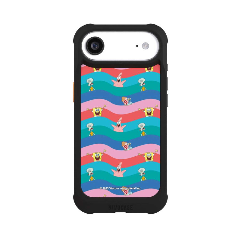 iPhone Air NIVOmax Spongebob Friends Colorful Waves