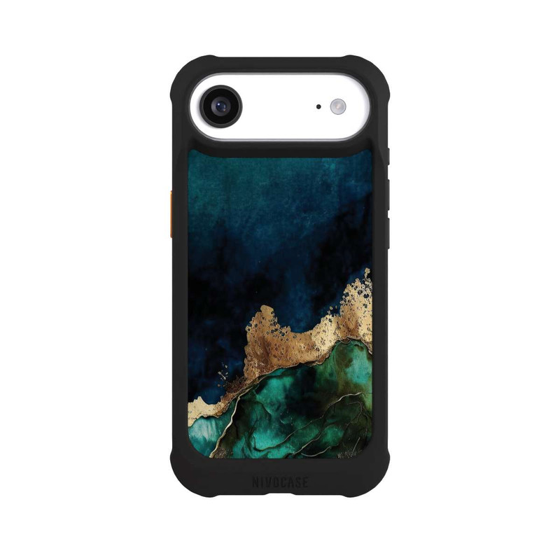 iPhone Air NIVOmax Petrol Blue Gold