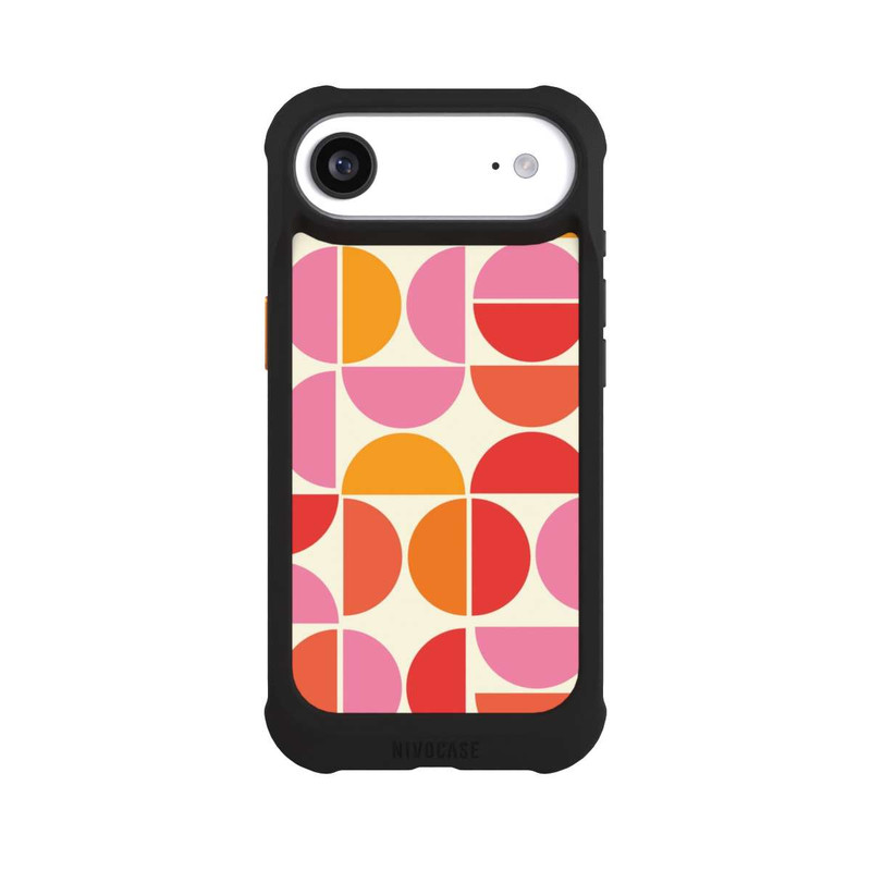 iPhone Air NIVOmax Retro Trend Pattern Orange