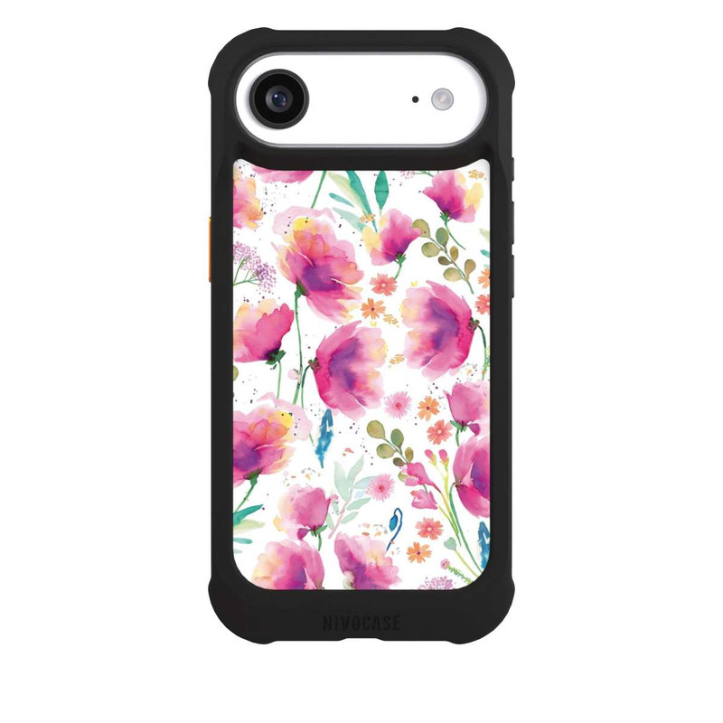iPhone Air NIVOmax Abstrakte Mohnblumen aquarell