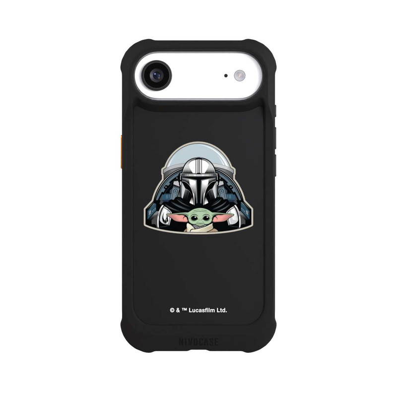 iPhone Air NIVOmax Mando et Grogu Transparent