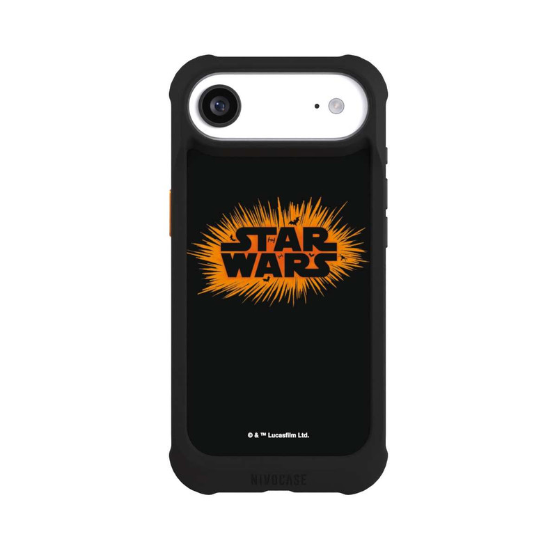 iPhone Air NIVOmax Star Wars Logo Orange Halloween Explosion
