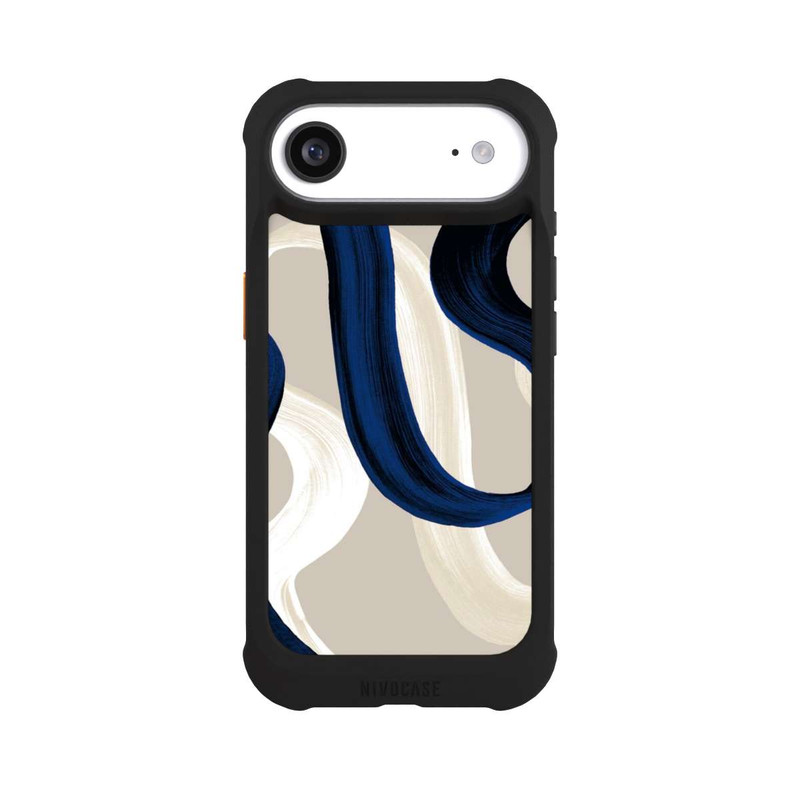 iPhone Air NIVOmax Traits de pinceau abstraits 80