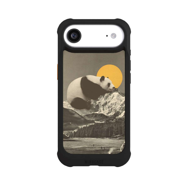 iPhone Air NIVOmax Riesenpanda macht ein Nickerchen