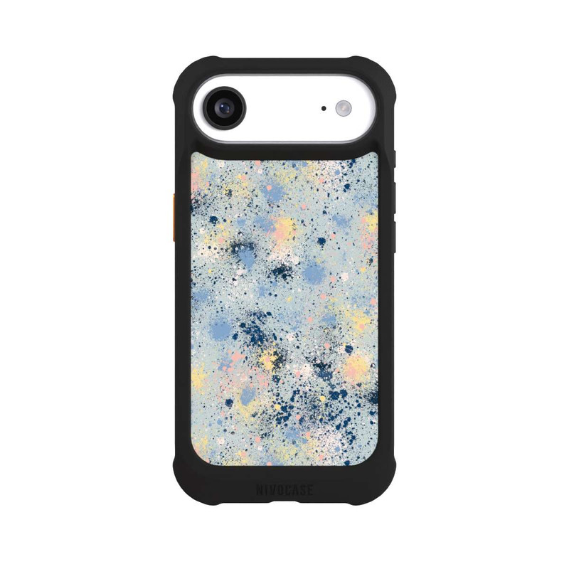 iPhone Air NIVOmax Ink Dripping Dust Texture Blue