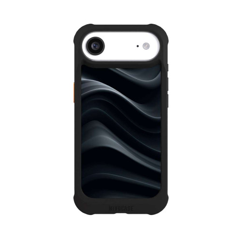 Apple iPhone Air NIVOmax Black Waves Texture